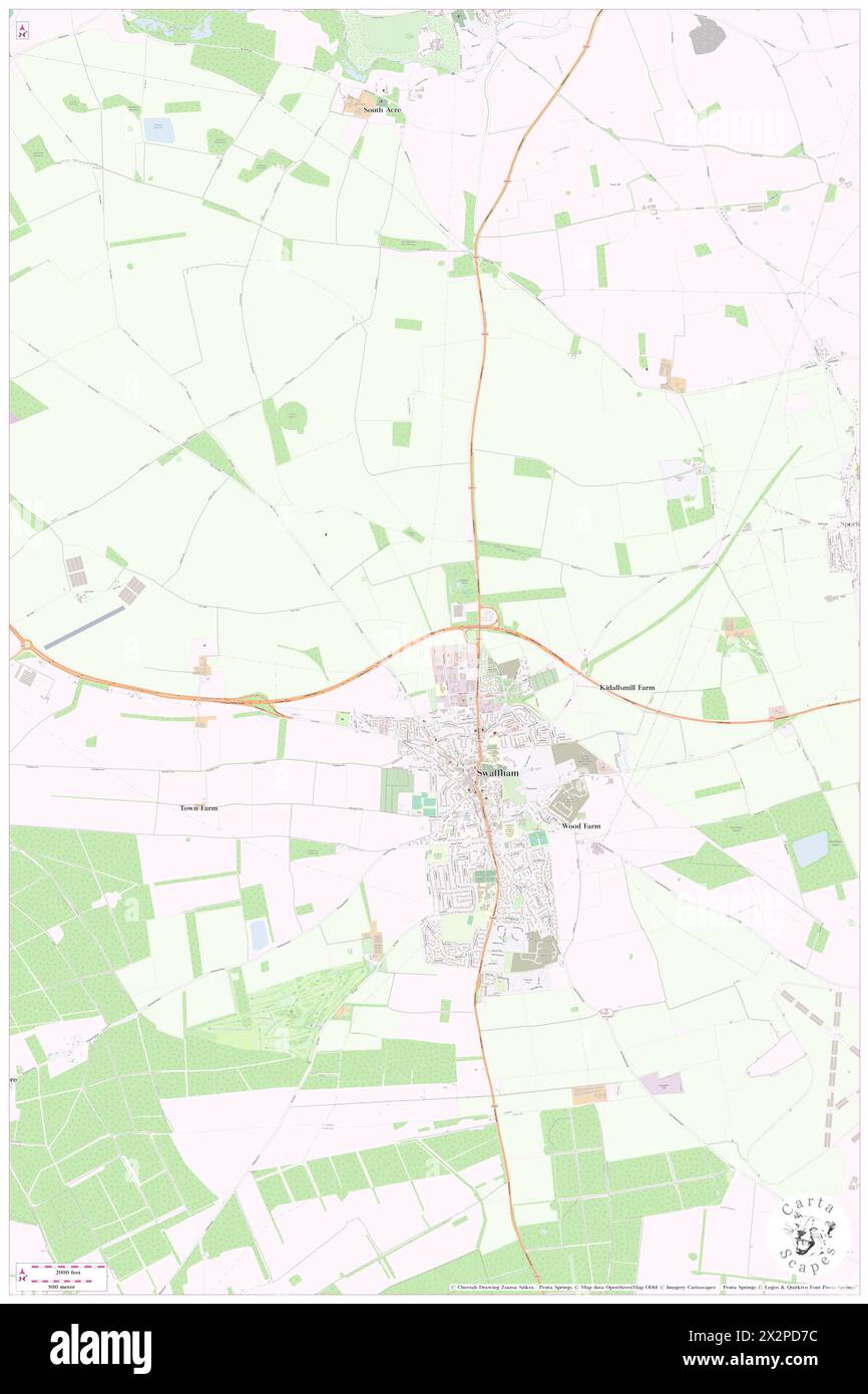 Ecotech Swaffham Wind Turbine, Norfolk, GB, United Kingdom, England, N 52 39' 24'', N 0 41' 0'', map, Cartascapes Map published in 2024. Explore Cartascapes, a map revealing Earth's diverse landscapes, cultures, and ecosystems. Journey through time and space, discovering the interconnectedness of our planet's past, present, and future. Stock Photo