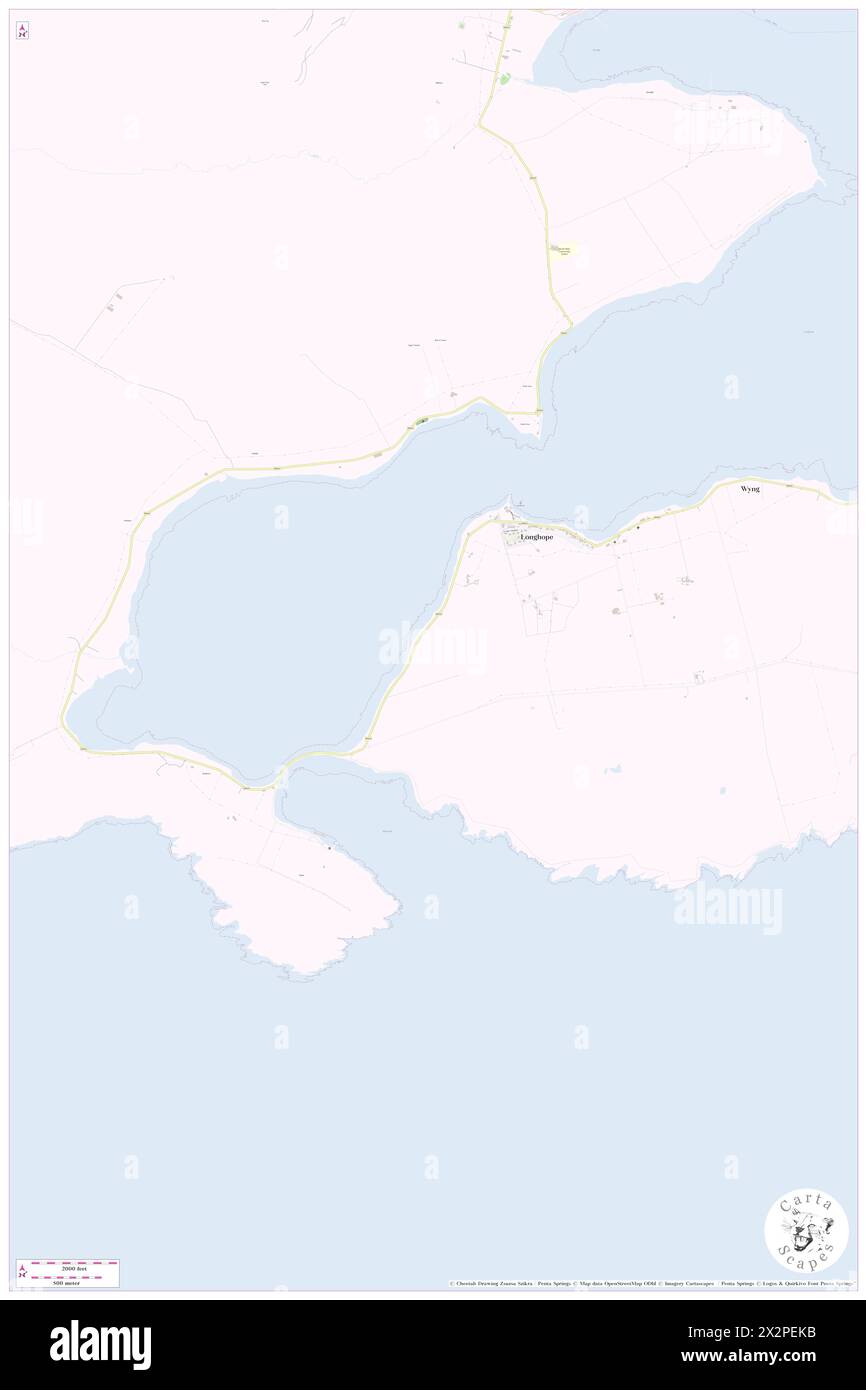 Map of hoy hires stock photography and images Alamy