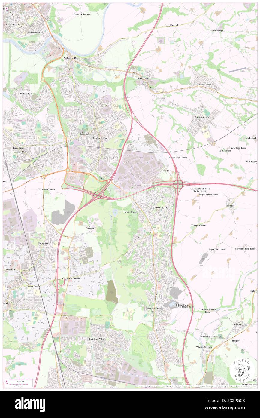 M65 Motorway, , GB, United Kingdom, , N 53 42' 56'', S 2 38' 55'', map ...