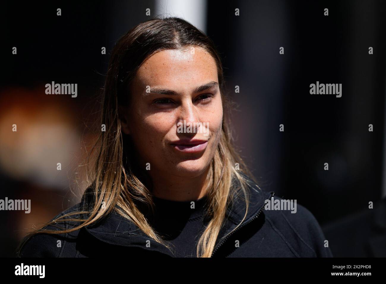 Aryna Sabalenka of Belarus during the Mutua Madrid Open 2024, ATP Masters 1000 and WTA 1000