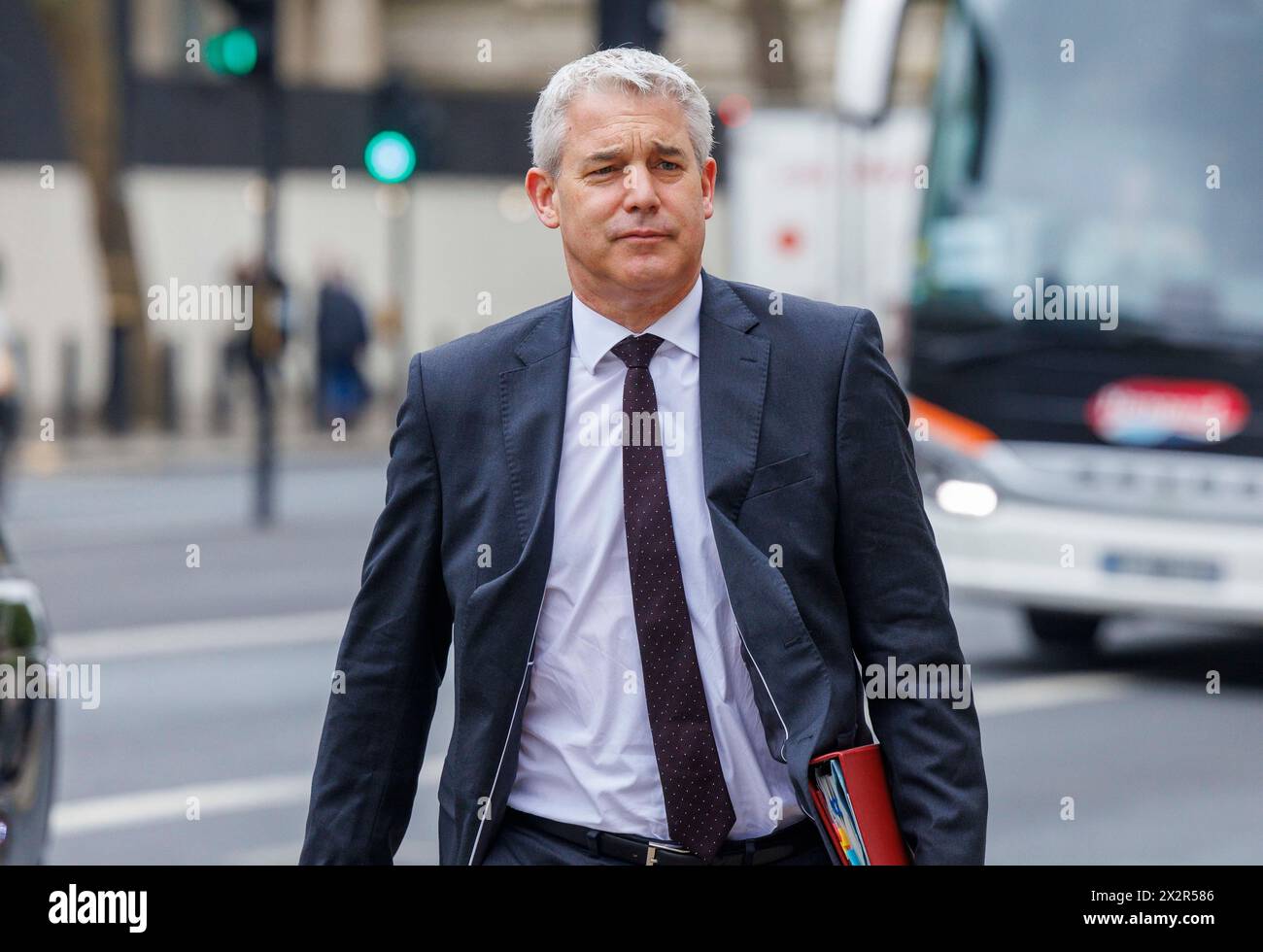 London, UK. 23rd Apr, 2024. Stephen Barclay, Secretary of State for Environment, Food and Rural Affairs, at the Cabinet Office for a Cabinet Meeting. Credit: Mark Thomas/Alamy Live News Stock Photo