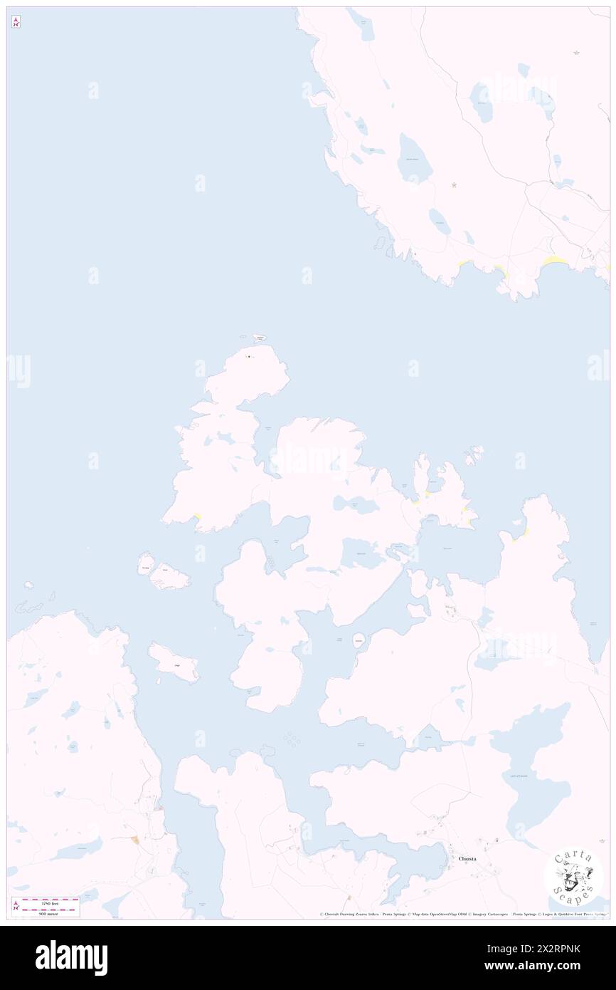 Muckle Ward, Shetland Islands, GB, United Kingdom, Scotland, N 60 19' 53'', S 1 27' 59'', map, Cartascapes Map published in 2024. Explore Cartascapes, a map revealing Earth's diverse landscapes, cultures, and ecosystems. Journey through time and space, discovering the interconnectedness of our planet's past, present, and future. Stock Photo