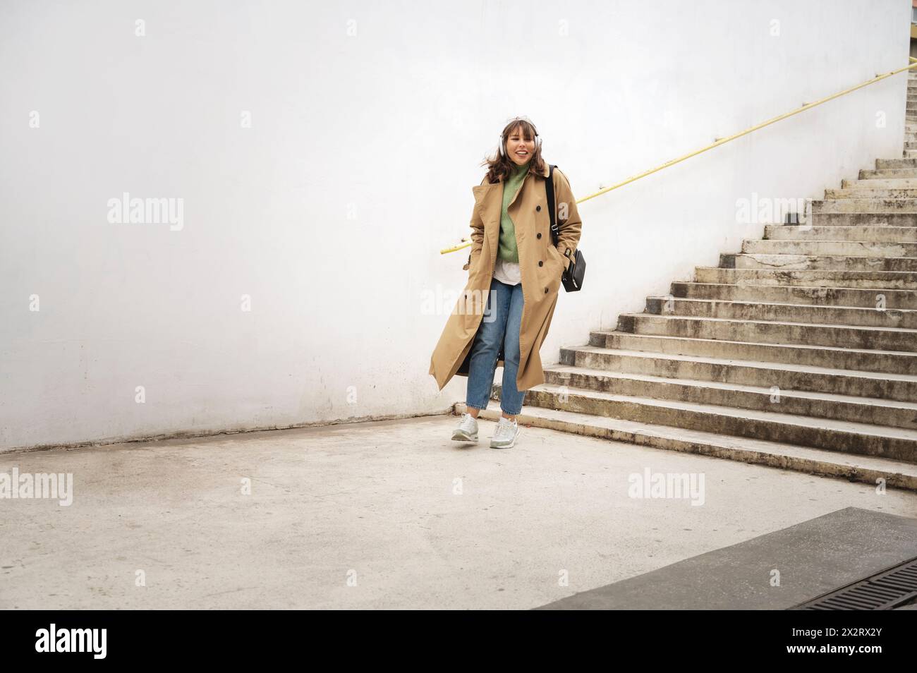 Down overcoat hi-res stock photography and images - Alamy