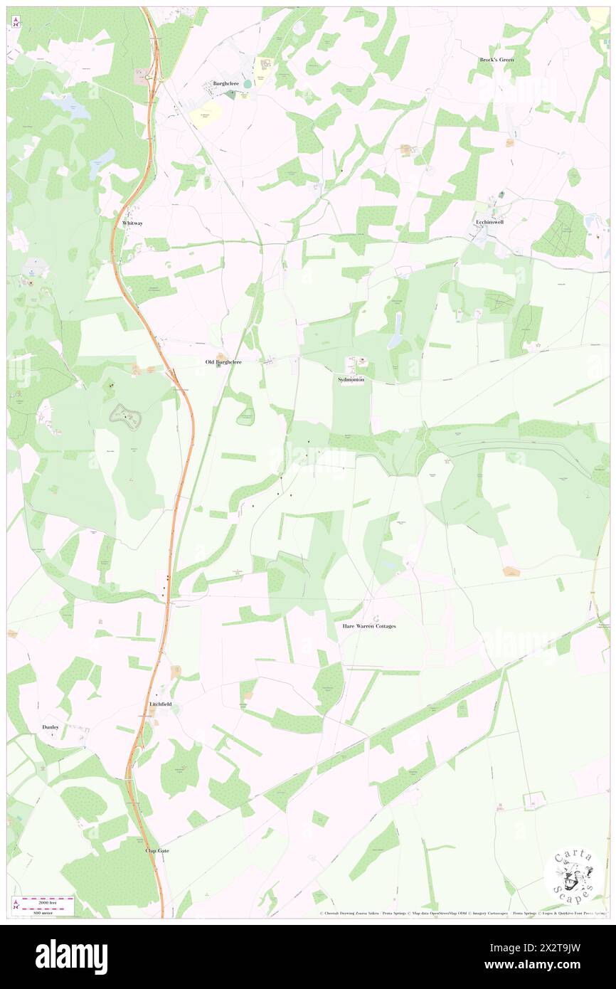 Ladle Hill, Hampshire, GB, United Kingdom, England, N 51 18' 28'', S 1
