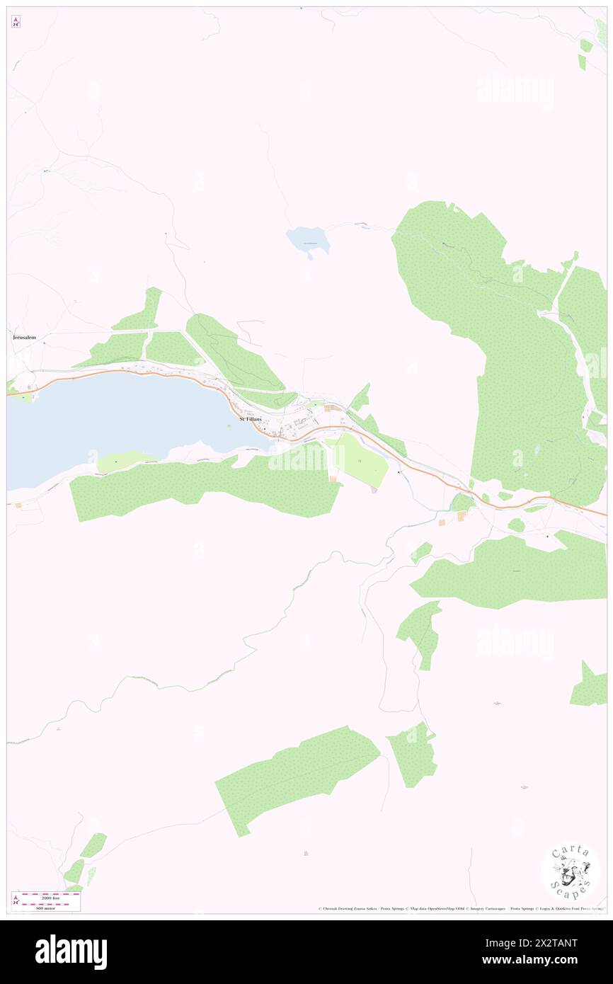 Cnoc a' Mhadaidh, Perth and Kinross, GB, United Kingdom, Scotland, N 56 23' 19'', S 4 6' 35'', map, Cartascapes Map published in 2024. Explore Cartascapes, a map revealing Earth's diverse landscapes, cultures, and ecosystems. Journey through time and space, discovering the interconnectedness of our planet's past, present, and future. Stock Photo