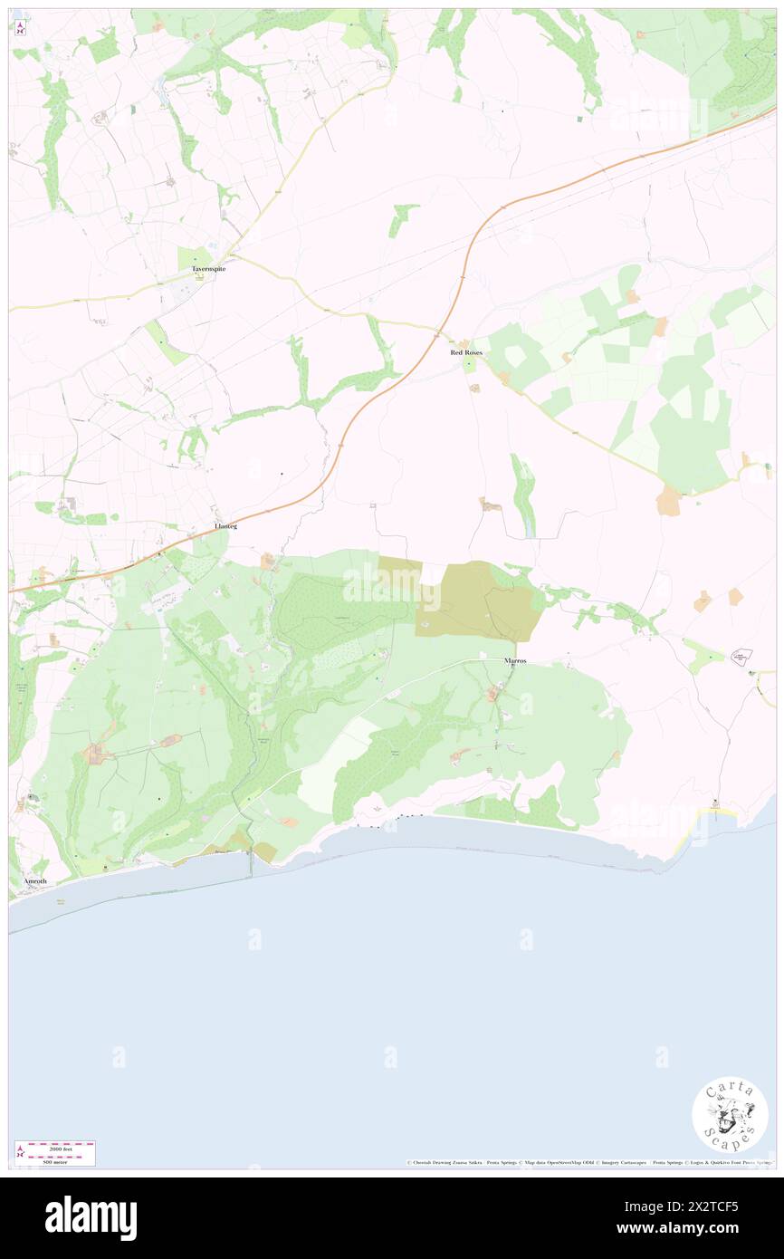 Marros Mountain, Carmarthenshire, GB, United Kingdom, Wales, N 51 45 ...