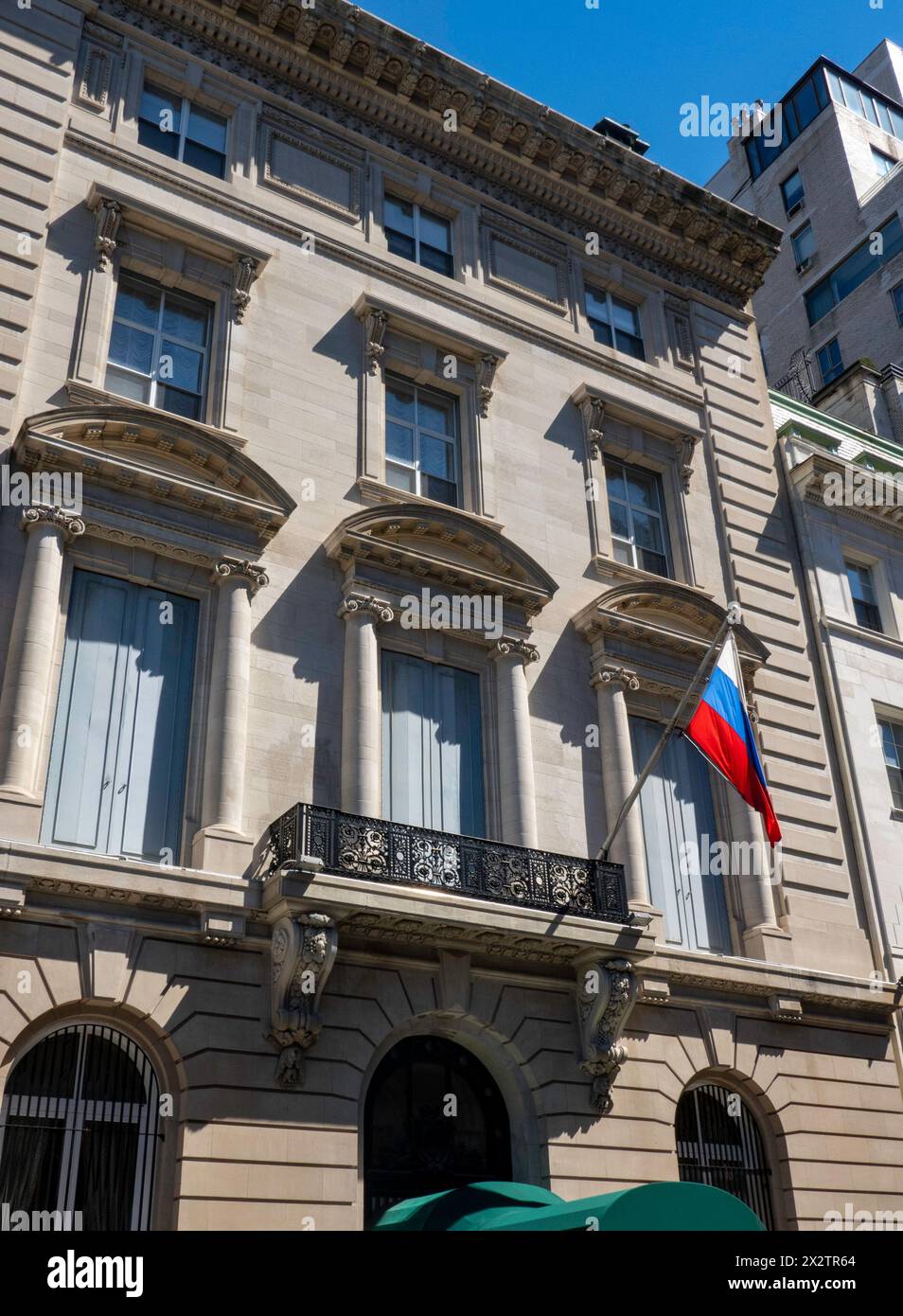 Consulate General of the Russian Federation in New York, NYC, 2024, USA Stock Photo