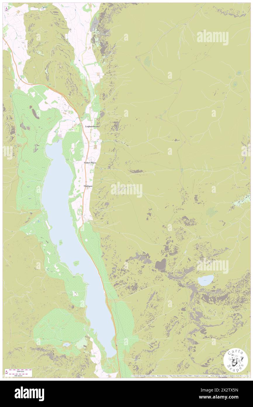 Brown Crag, Cumbria, GB, United Kingdom, England, N 54 32' 58'', S 3 2' 27'', map, Cartascapes Map published in 2024. Explore Cartascapes, a map revealing Earth's diverse landscapes, cultures, and ecosystems. Journey through time and space, discovering the interconnectedness of our planet's past, present, and future. Stock Photo