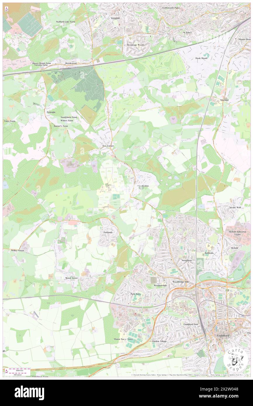 Worplesdon, Surrey, GB, United Kingdom, England, N 51 16' 21'', S 0 36