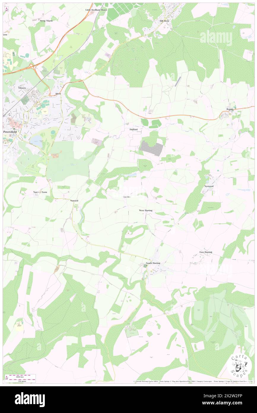 West Harting, West Sussex, GB, United Kingdom, England, N 50 59' 13'', S 0 53' 30'', map, Cartascapes Map published in 2024. Explore Cartascapes, a map revealing Earth's diverse landscapes, cultures, and ecosystems. Journey through time and space, discovering the interconnectedness of our planet's past, present, and future. Stock Photo