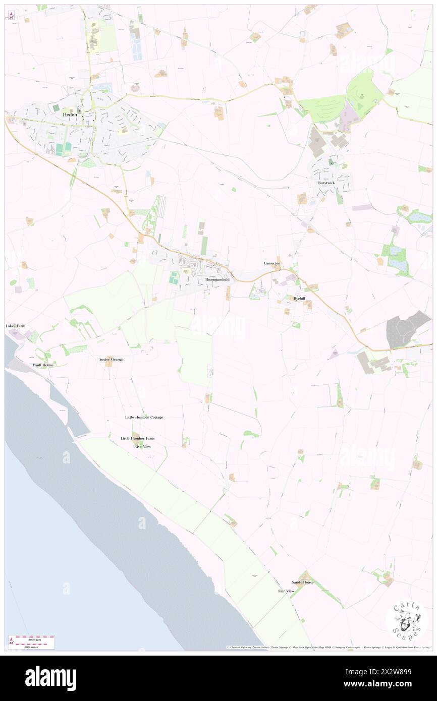 Thorngumbald, East Riding of Yorkshire, GB, United Kingdom, England, N 53 43' 15'', S 0 10' 18'', map, Cartascapes Map published in 2024. Explore Cartascapes, a map revealing Earth's diverse landscapes, cultures, and ecosystems. Journey through time and space, discovering the interconnectedness of our planet's past, present, and future. Stock Photo