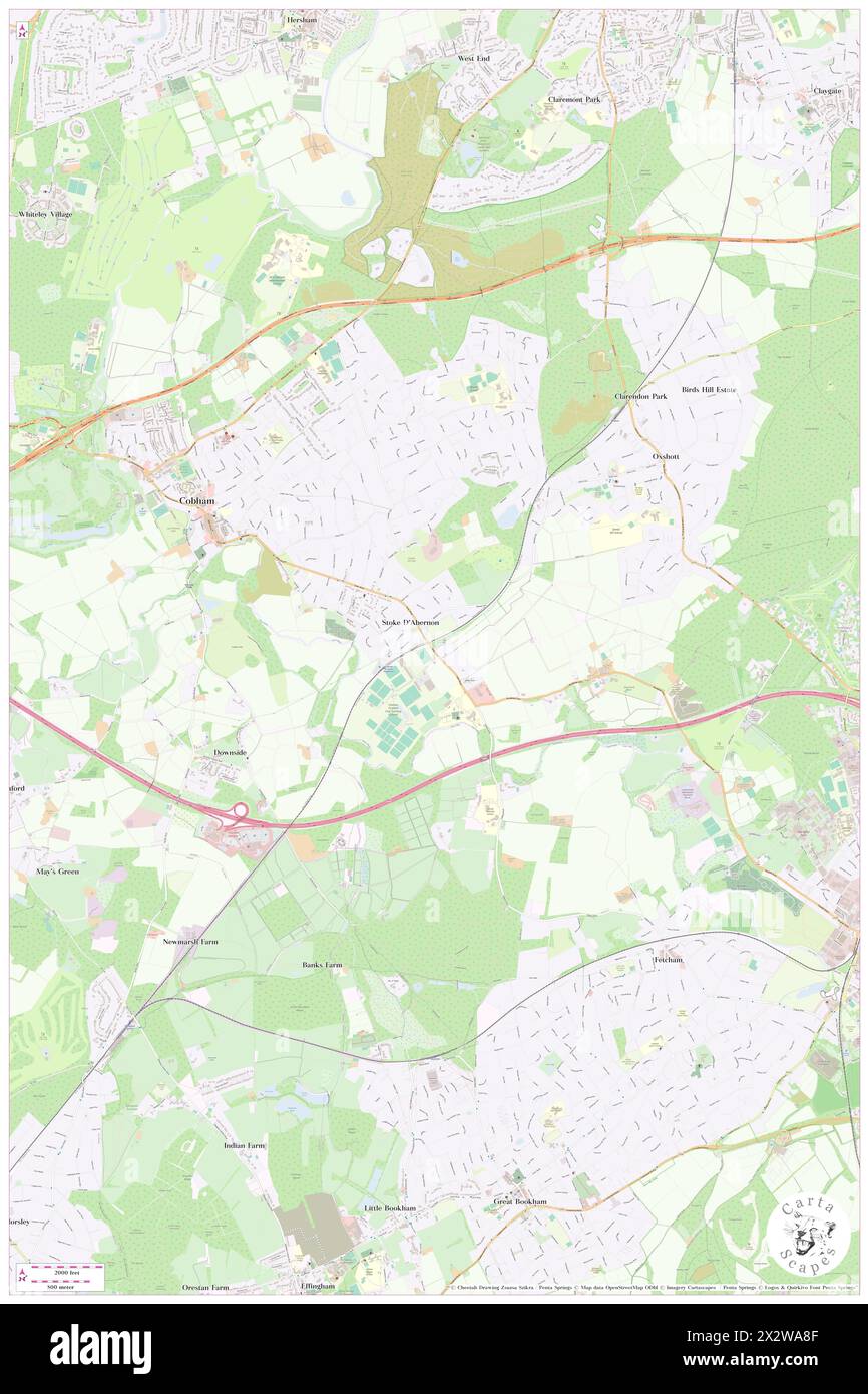 Stoke d'Abernon, Surrey, GB, United Kingdom, England, N 51 19' 7'', S 0 ...