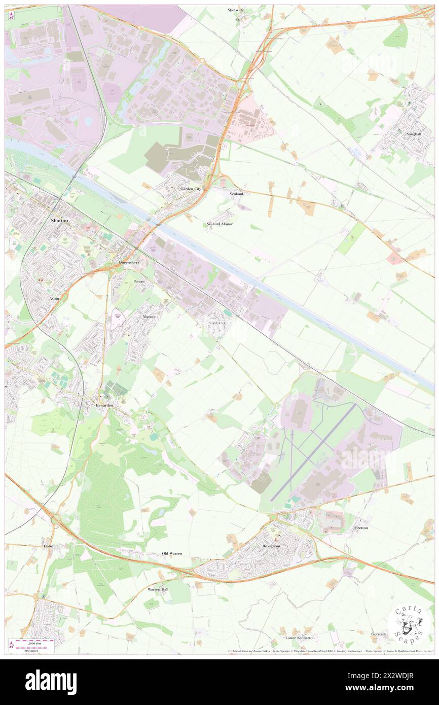 Sandycroft, County of Flintshire, GB, United Kingdom, Wales, N 53 11