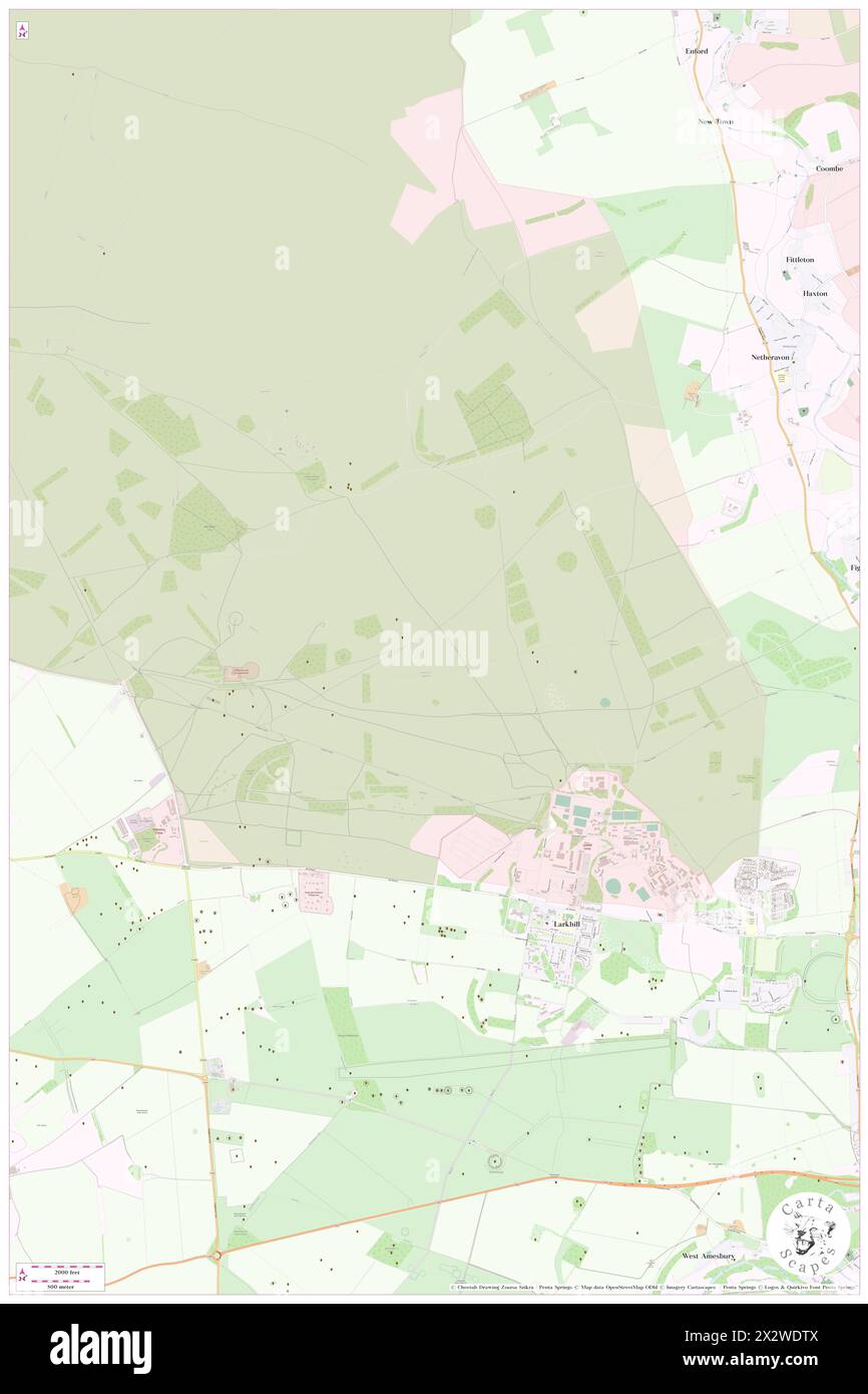 Salisbury plain map Cut Out Stock Images & Pictures Alamy