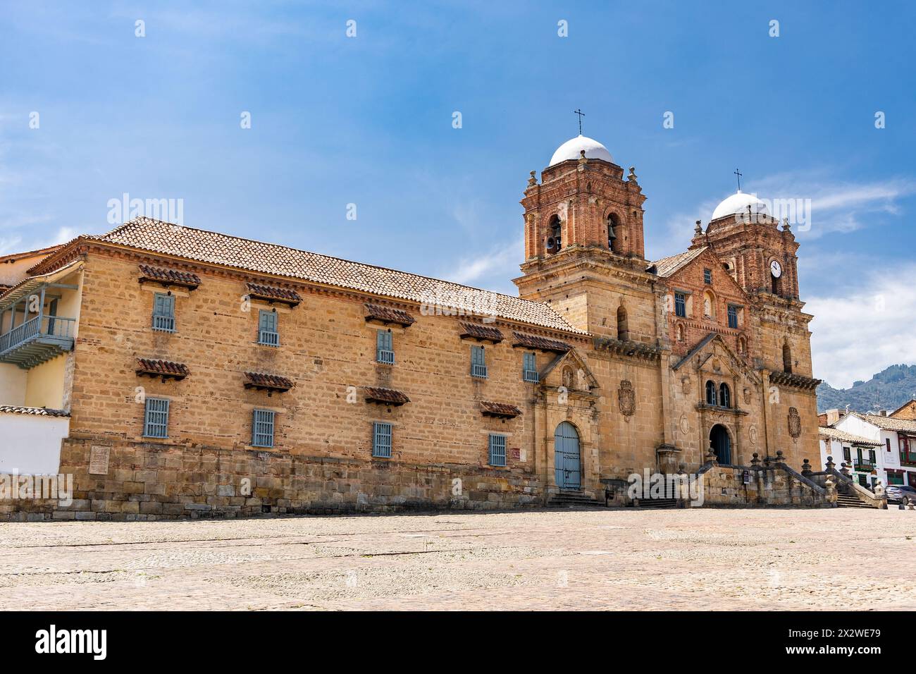 Mongui, Boyaca - Colombia. April 12 - 2024. Colombian municipality located in the Andes region Stock Photo