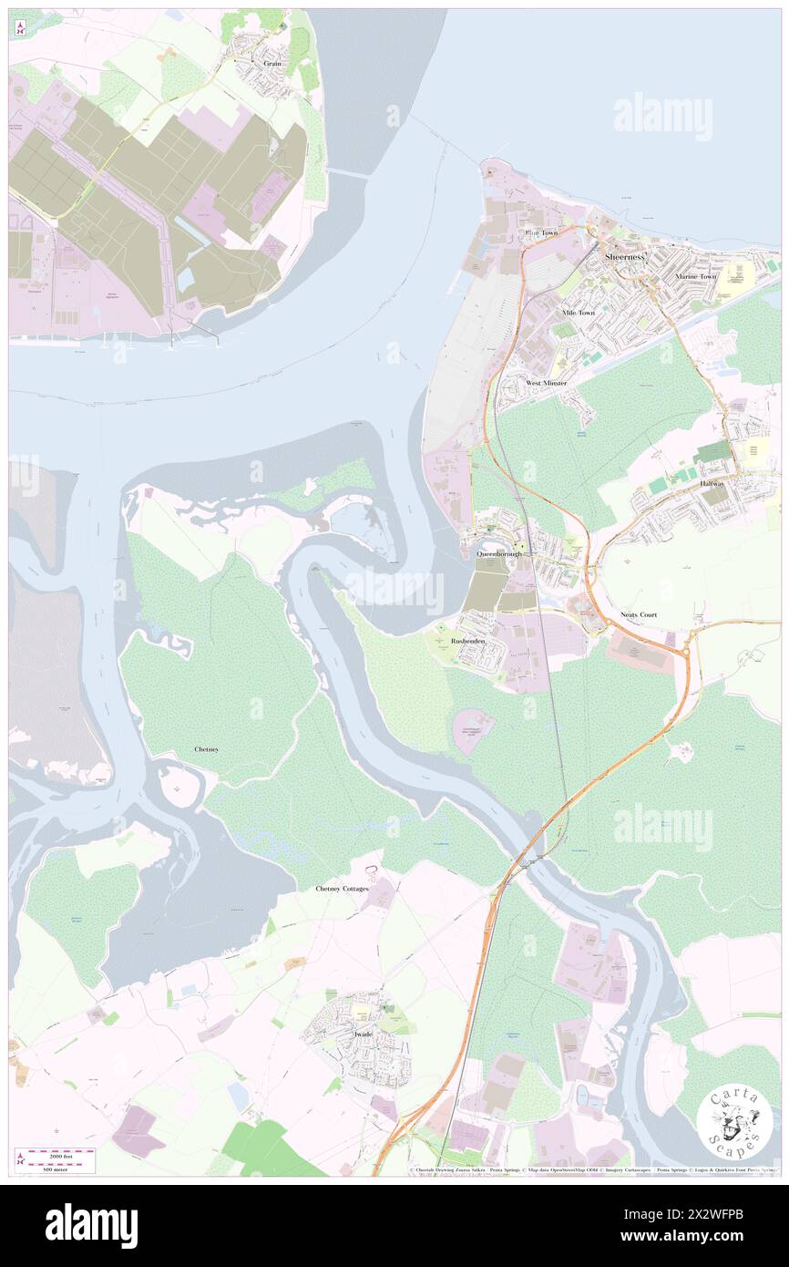 Queenborough, Kent, GB, United Kingdom, England, N 51 25' 3'', N 0 44