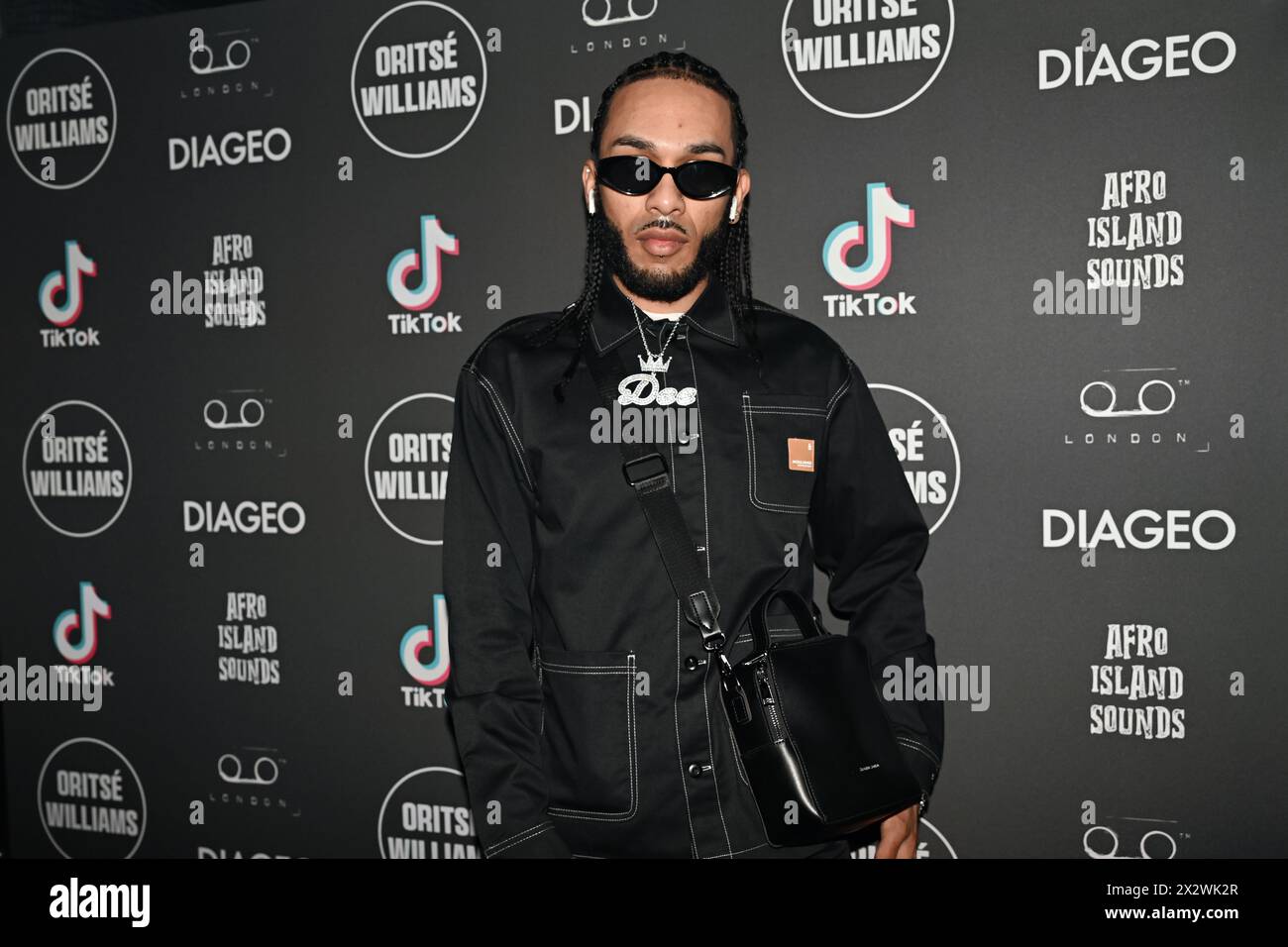 London, UK. 23 April 2024 Dee attends Oritsé Williams (JLS) music