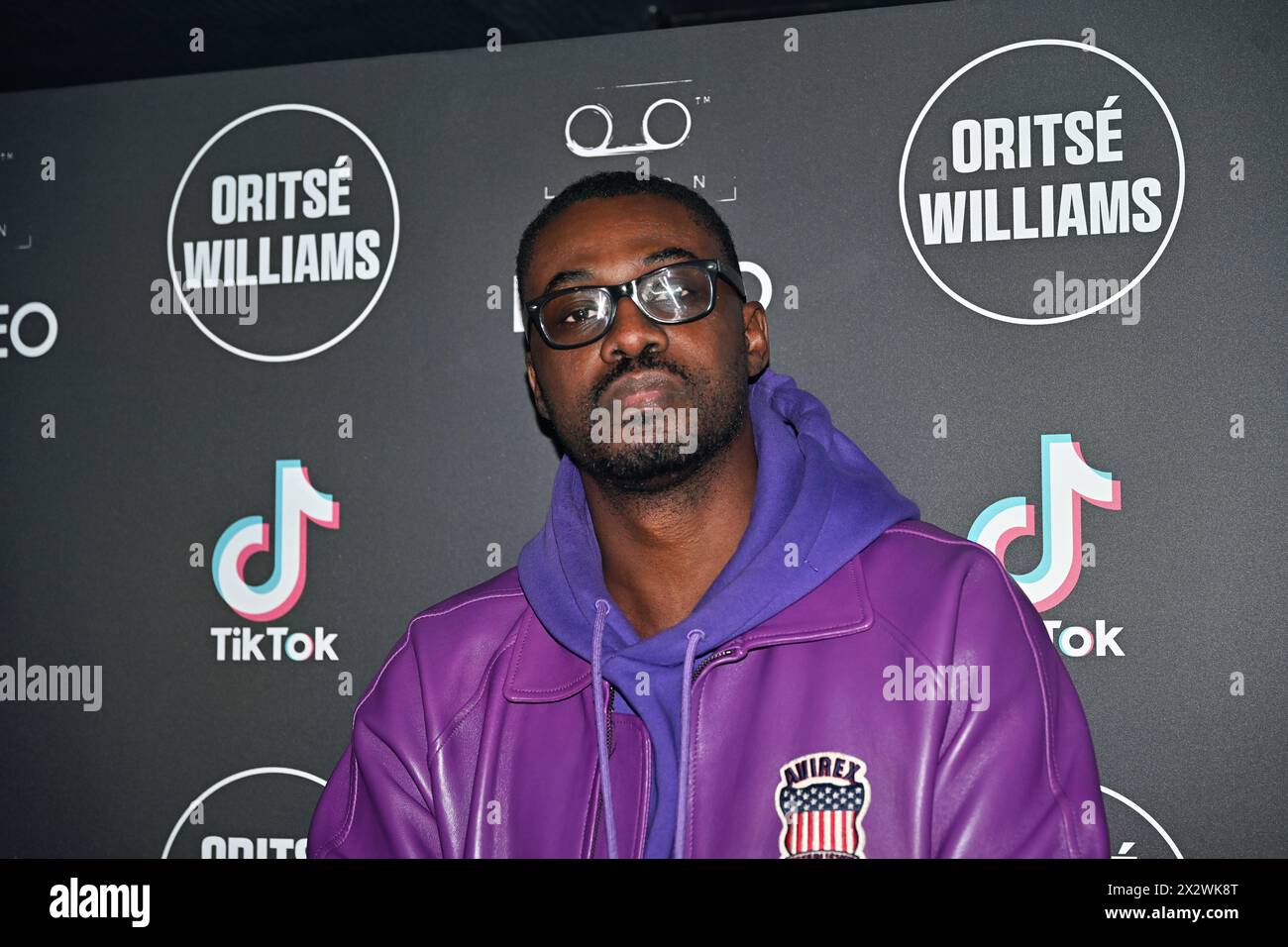 London, UK. 23 April 2024 Franklin Boateng attends Oritsé Williams