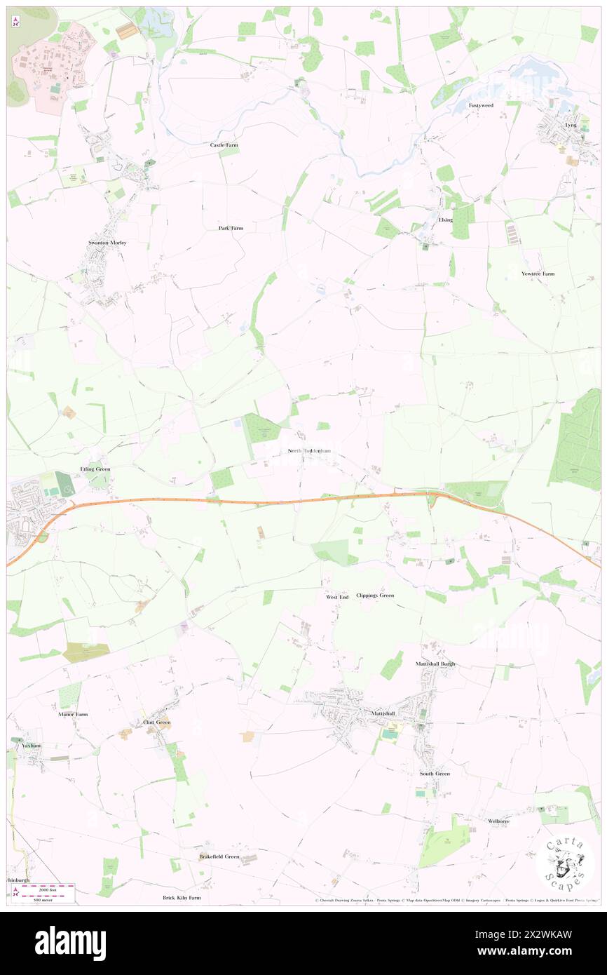 North Tuddenham, Norfolk, GB, United Kingdom, England, N 52 41' 10'', N