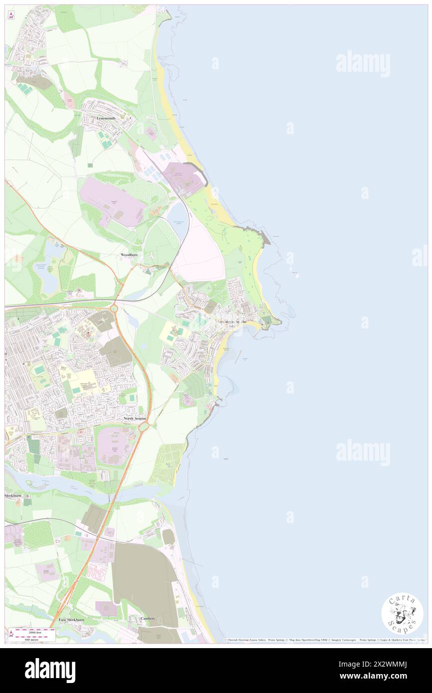 Newbiggin-by-the-Sea, Northumberland, GB, United Kingdom, England, N 55 ...