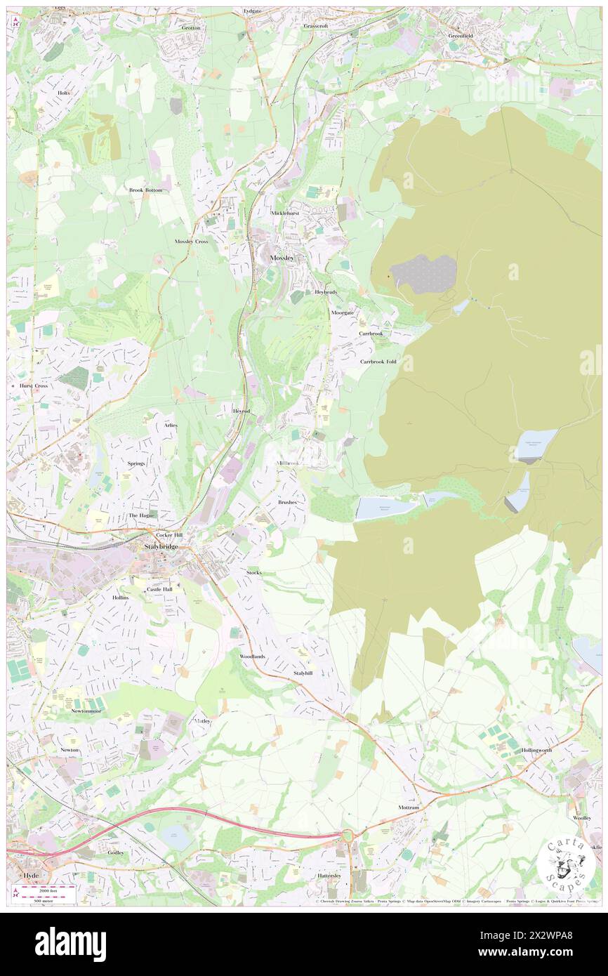 Millbrook, Borough of Tameside, GB, United Kingdom, England, N 53 29' 34'', S 2 1' 55'', map ...