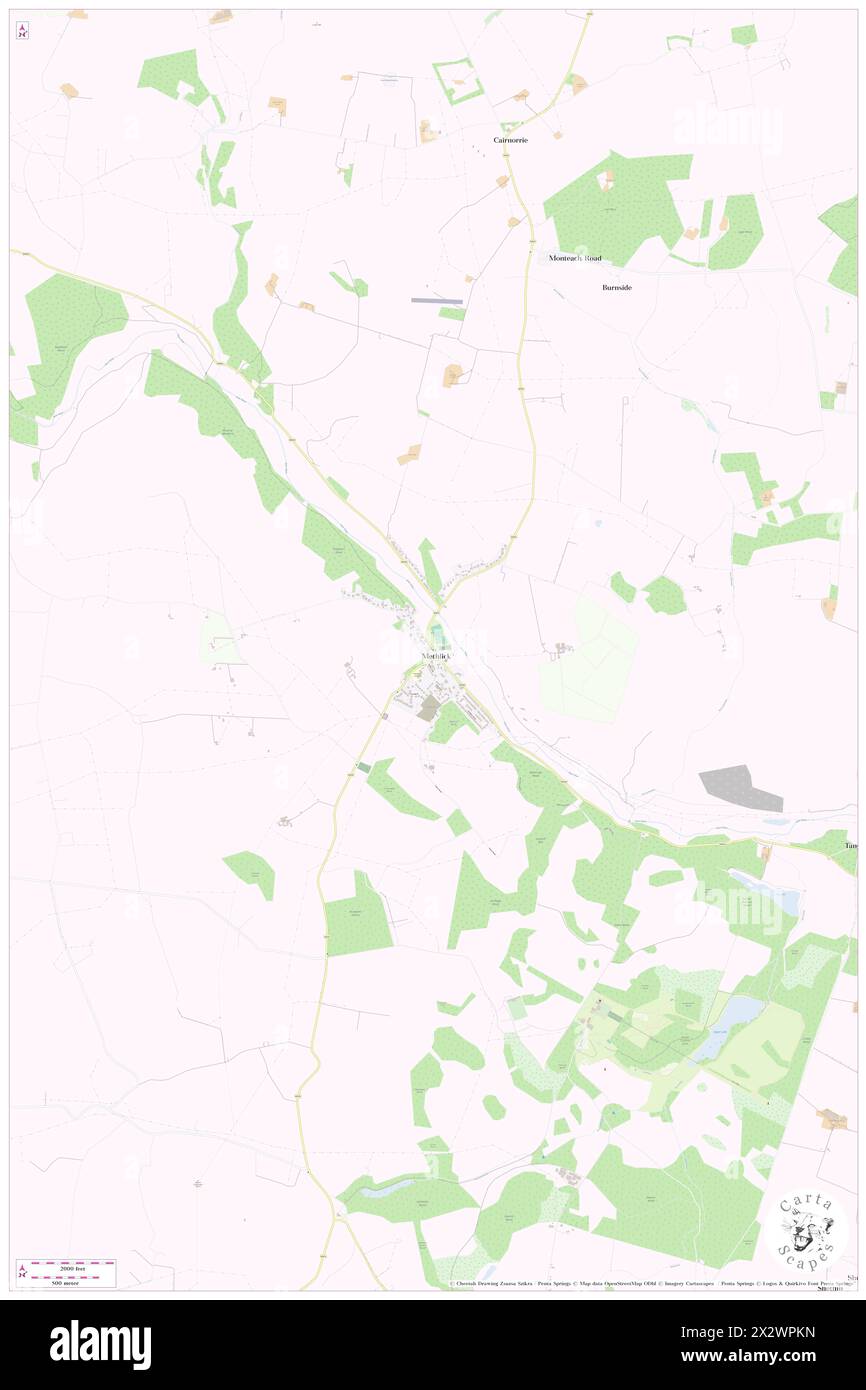 Methlick, Aberdeenshire, GB, United Kingdom, Scotland, N 57 25' 33'', S 2 14' 24'', map, Cartascapes Map published in 2024. Explore Cartascapes, a map revealing Earth's diverse landscapes, cultures, and ecosystems. Journey through time and space, discovering the interconnectedness of our planet's past, present, and future. Stock Photo