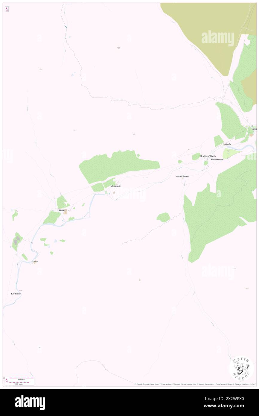 Meggernie Castle, Perth and Kinross, GB, United Kingdom, Scotland, N 56 ...