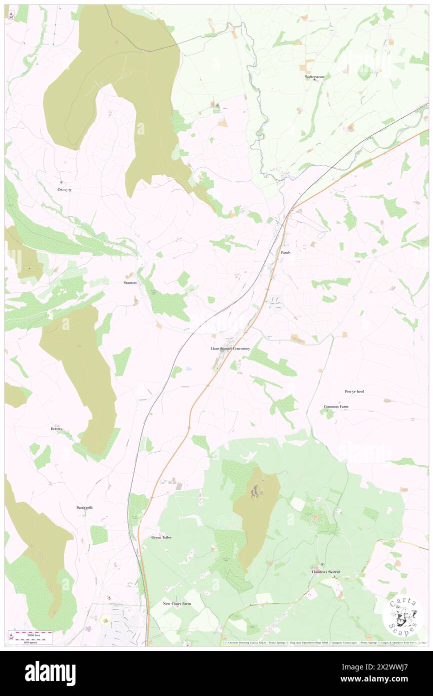 Llanvihangel Crucorney, Monmouthshire, GB, United Kingdom, Wales, N 51 ...