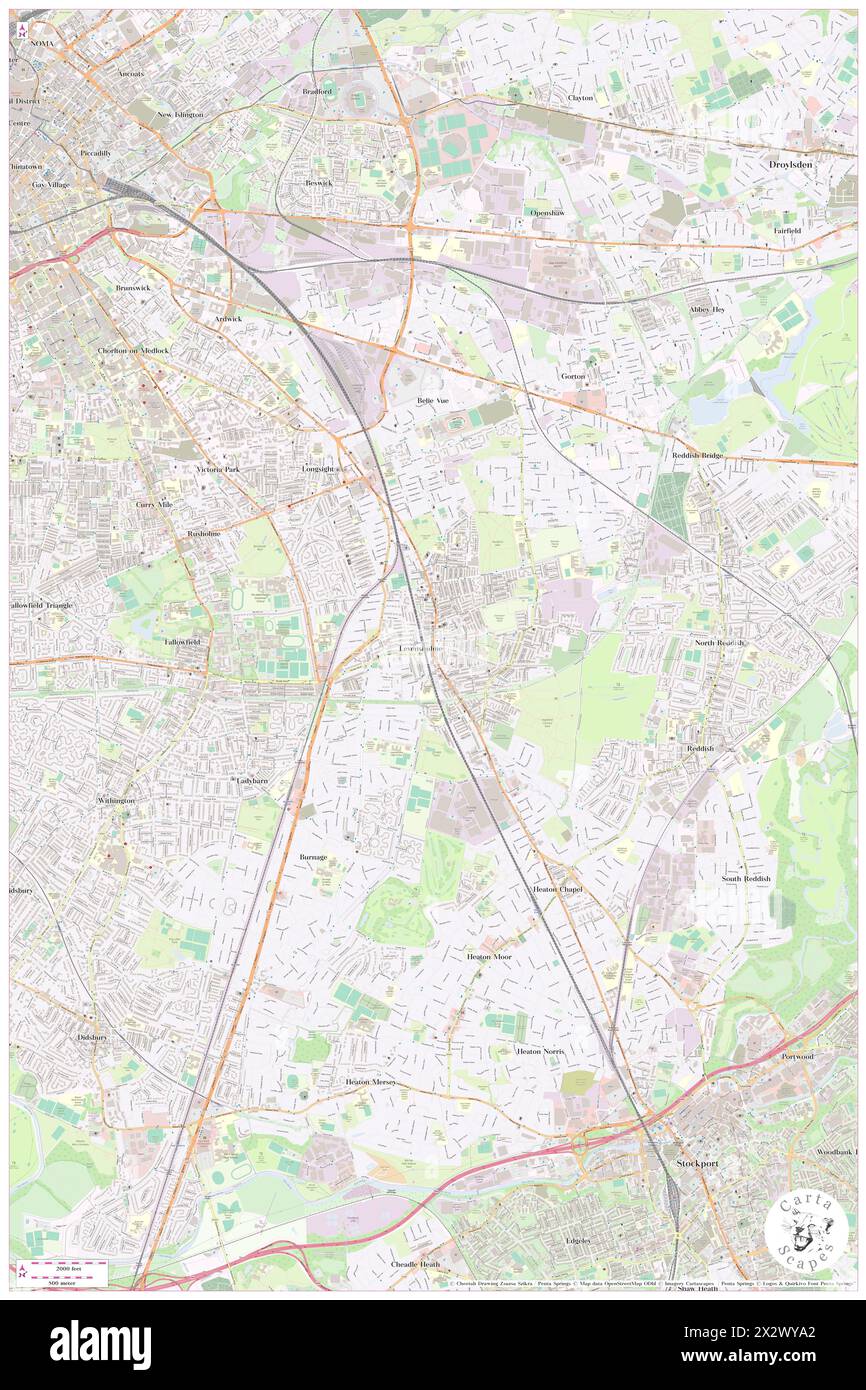 Levenshulme, Manchester, GB, United Kingdom, England, N 53 26' 39'', S ...