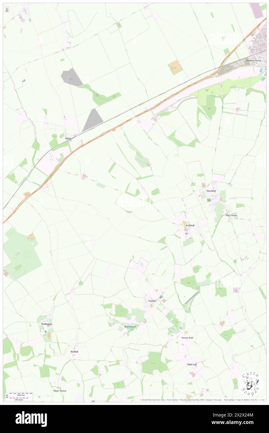 Kelshall, Hertfordshire, GB, United Kingdom, England, N 52 0' 36'', S 0