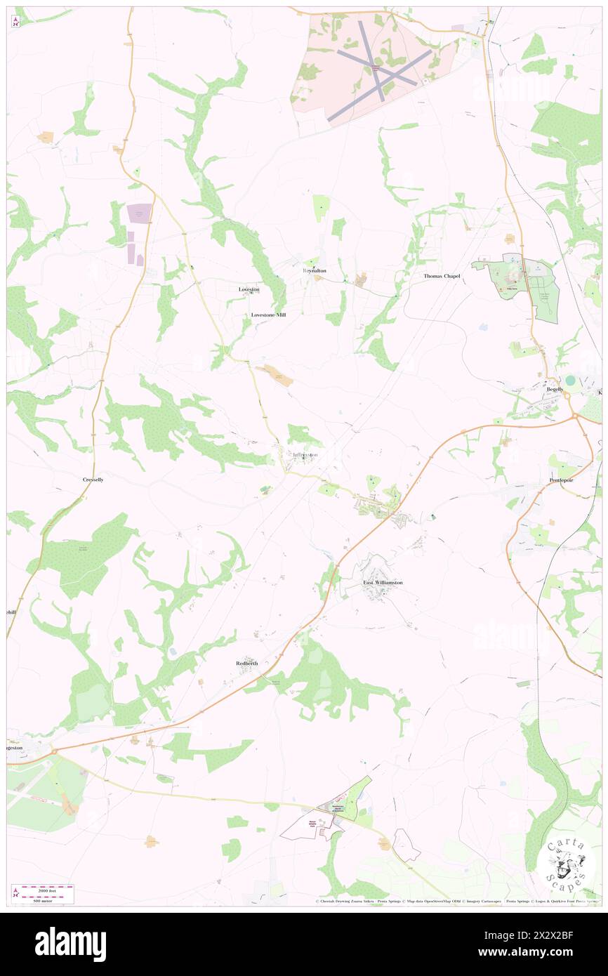 Jeffreyston, Pembrokeshire, GB, United Kingdom, Wales, N 51 43' 30'', S