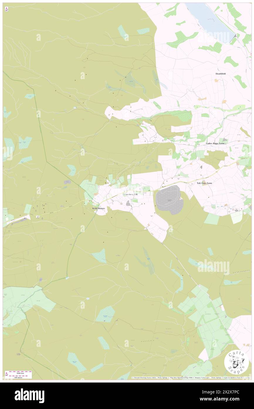 Greenhow Hill, North Yorkshire, GB, United Kingdom, England, N 54 4' 24'', S 1 49' 44'', map, Cartascapes Map published in 2024. Explore Cartascapes, a map revealing Earth's diverse landscapes, cultures, and ecosystems. Journey through time and space, discovering the interconnectedness of our planet's past, present, and future. Stock Photo