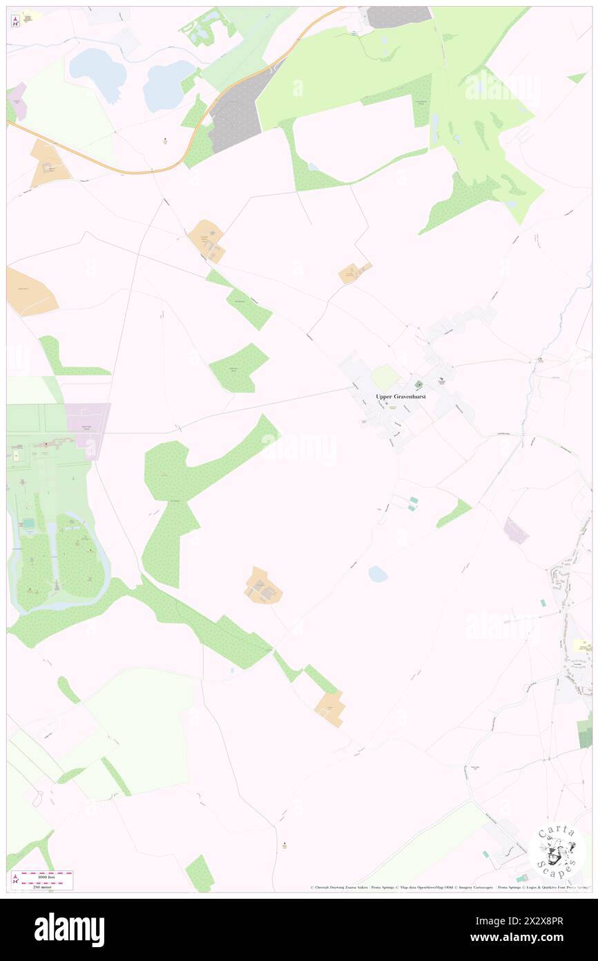 Map of gravenhurst hires stock photography and images Alamy