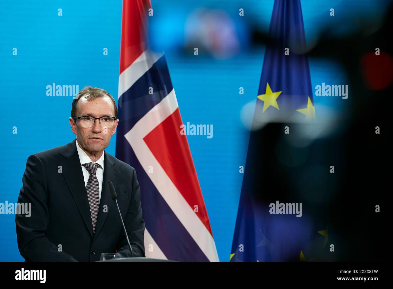 14.03.2024, Berlin, Berlin, Germany Norwegian Foreign Minister Espen