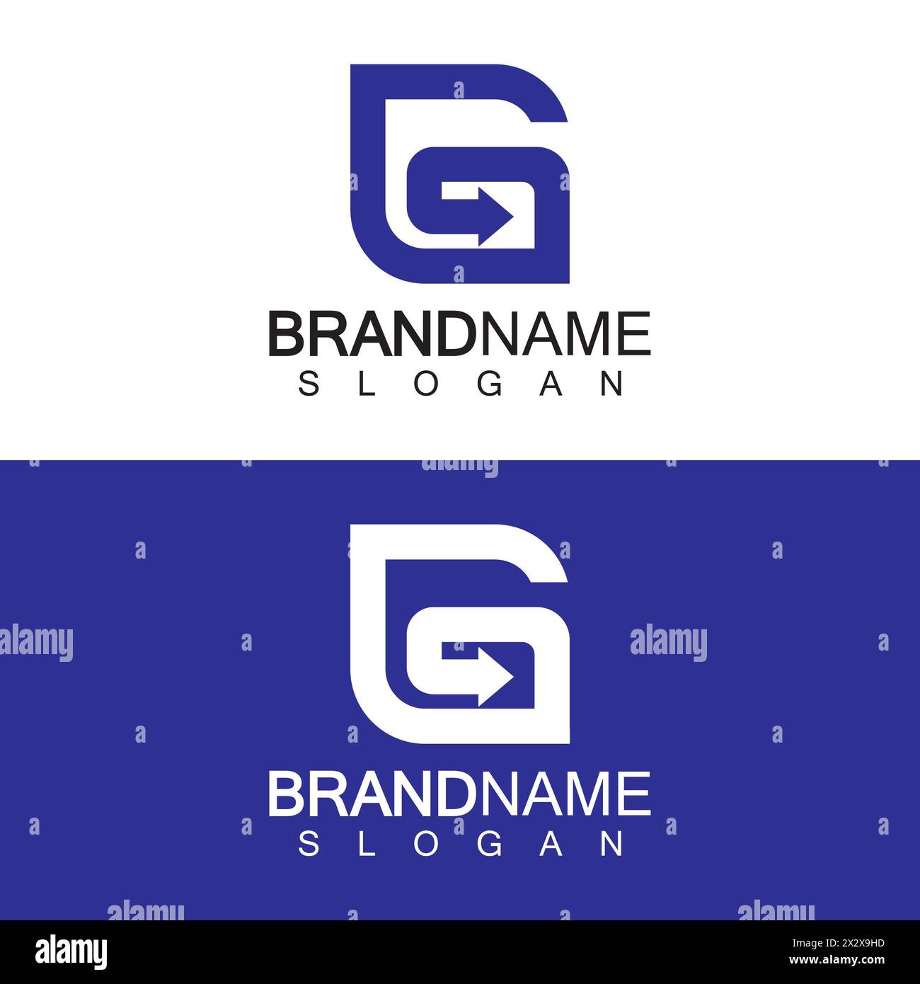 Letter G arrow logo vector template Stock Vector Image & Art - Alamy
