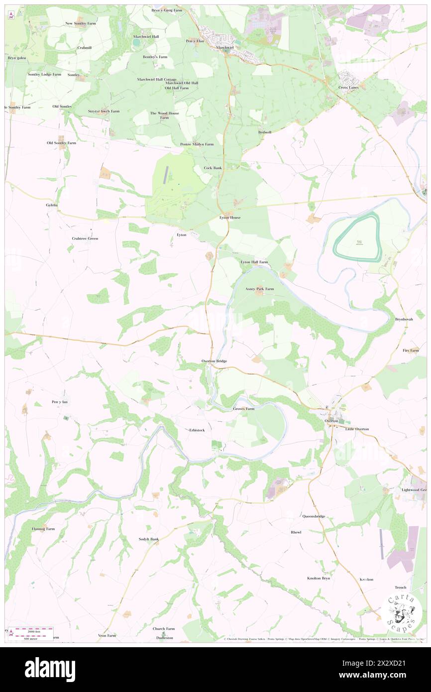 Erbistock, Wrexham, GB, United Kingdom, Wales, N 52 58' 21'', S 2 57