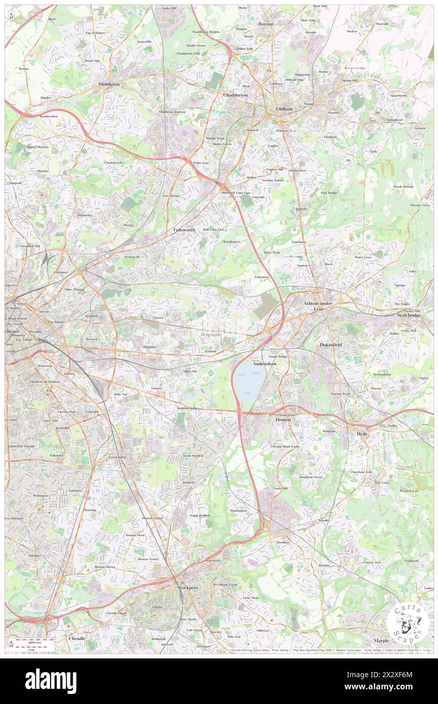 Droylsden, Borough of Tameside, GB, United Kingdom, England, N 53 28' 48'', S 2 8' 43'', map ...