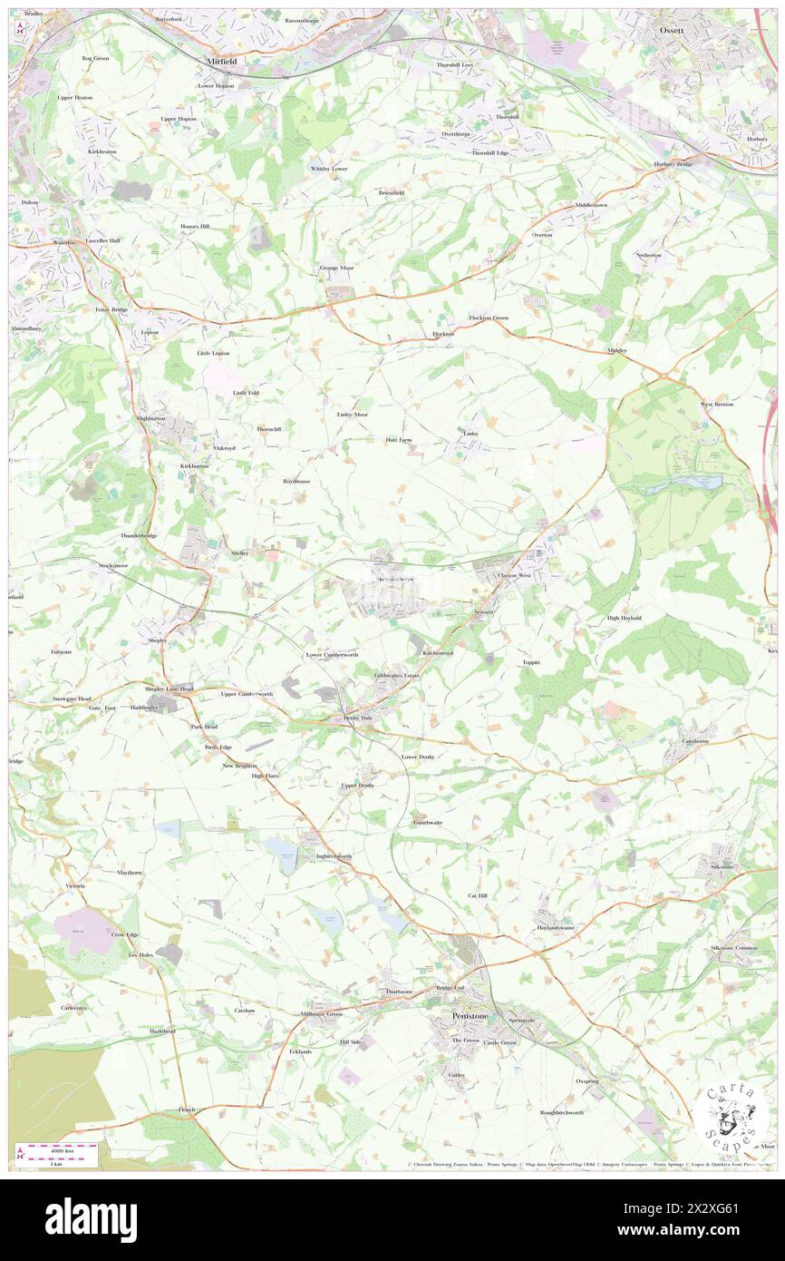 Denby Dale, Kirklees, GB, United Kingdom, England, N 53 34' 20'', S 1
