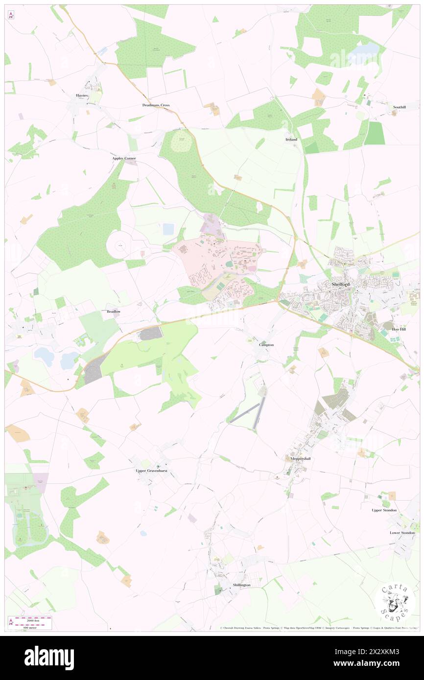 Chicksands Priory, Central Bedfordshire, GB, United Kingdom, England, N