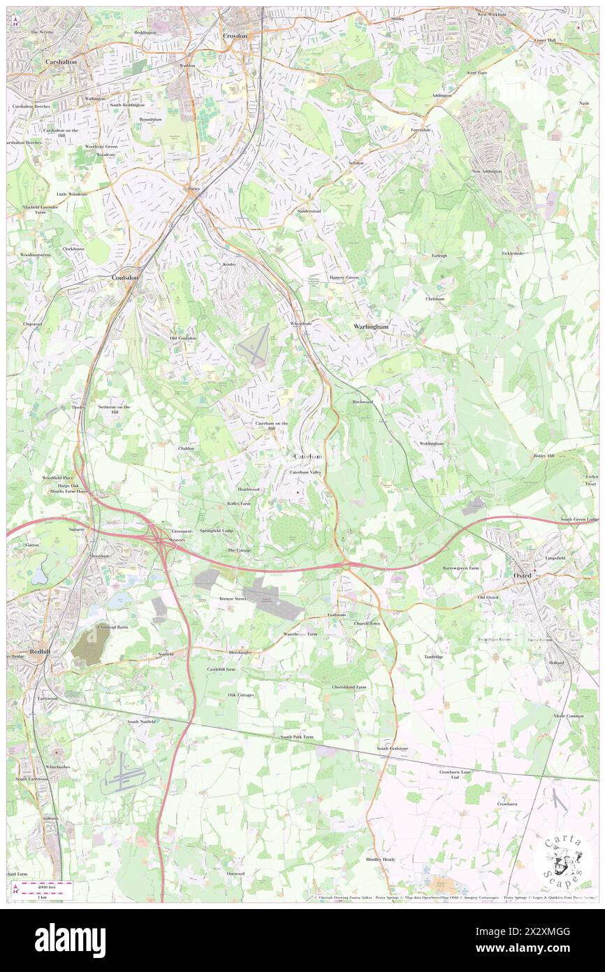 Caterham, Surrey, GB, United Kingdom, England, N 51 16' 56'', S 0 4' 44