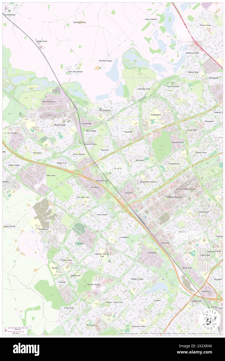 Bradwell, Milton Keynes, GB, United Kingdom, England, N 52 2' 54'', S 0