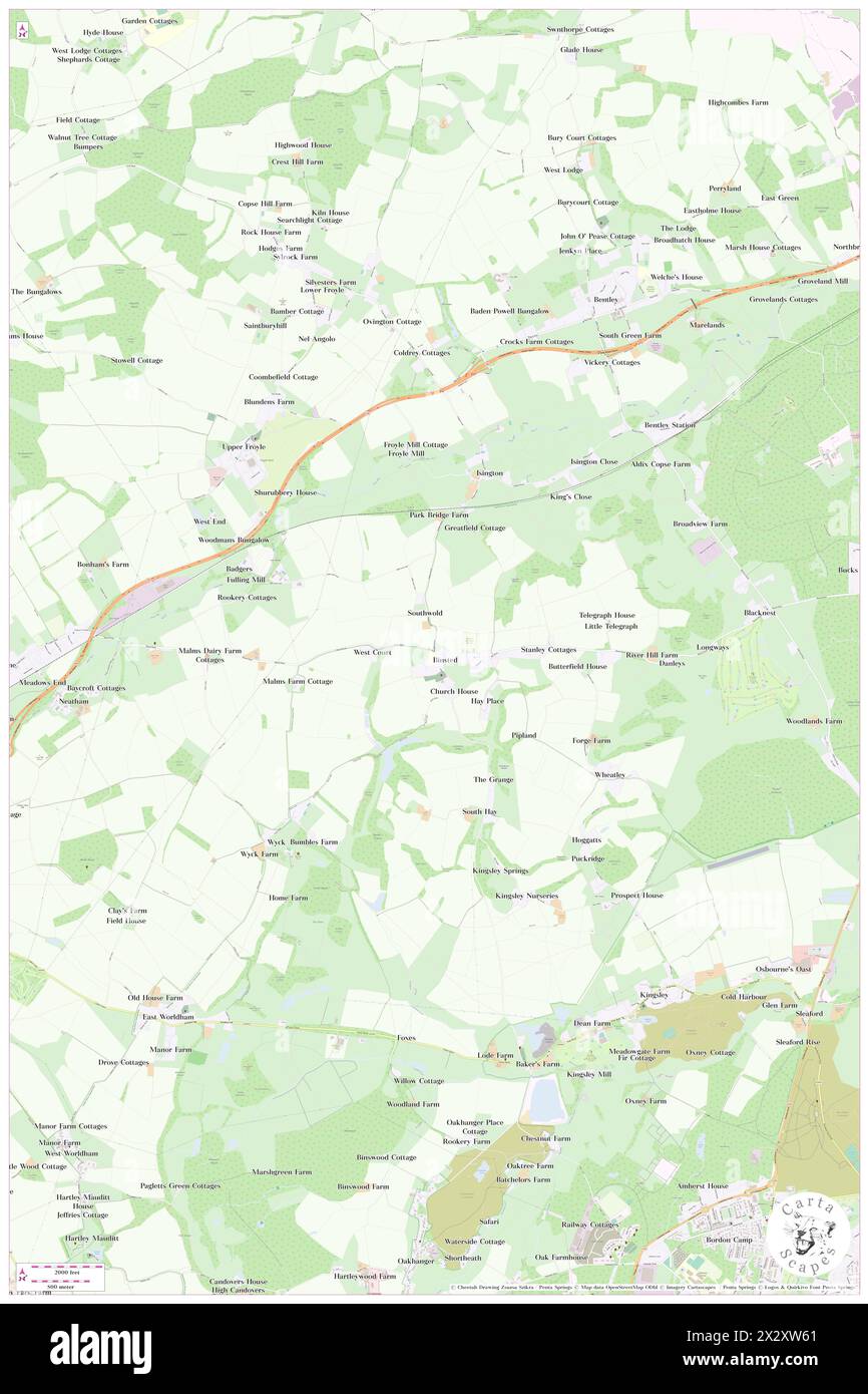 Binsted, Hampshire, GB, United Kingdom, England, N 51 9' 51'', S 0 53