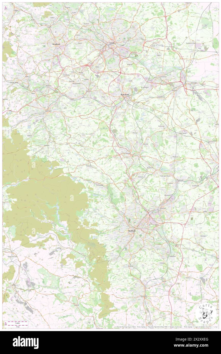 Barnsley, Barnsley, GB, United Kingdom, England, N 53 32' 59'', S 1 28' 59'', map, Cartascapes Map published in 2024. Explore Cartascapes, a map revealing Earth's diverse landscapes, cultures, and ecosystems. Journey through time and space, discovering the interconnectedness of our planet's past, present, and future. Stock Photo
