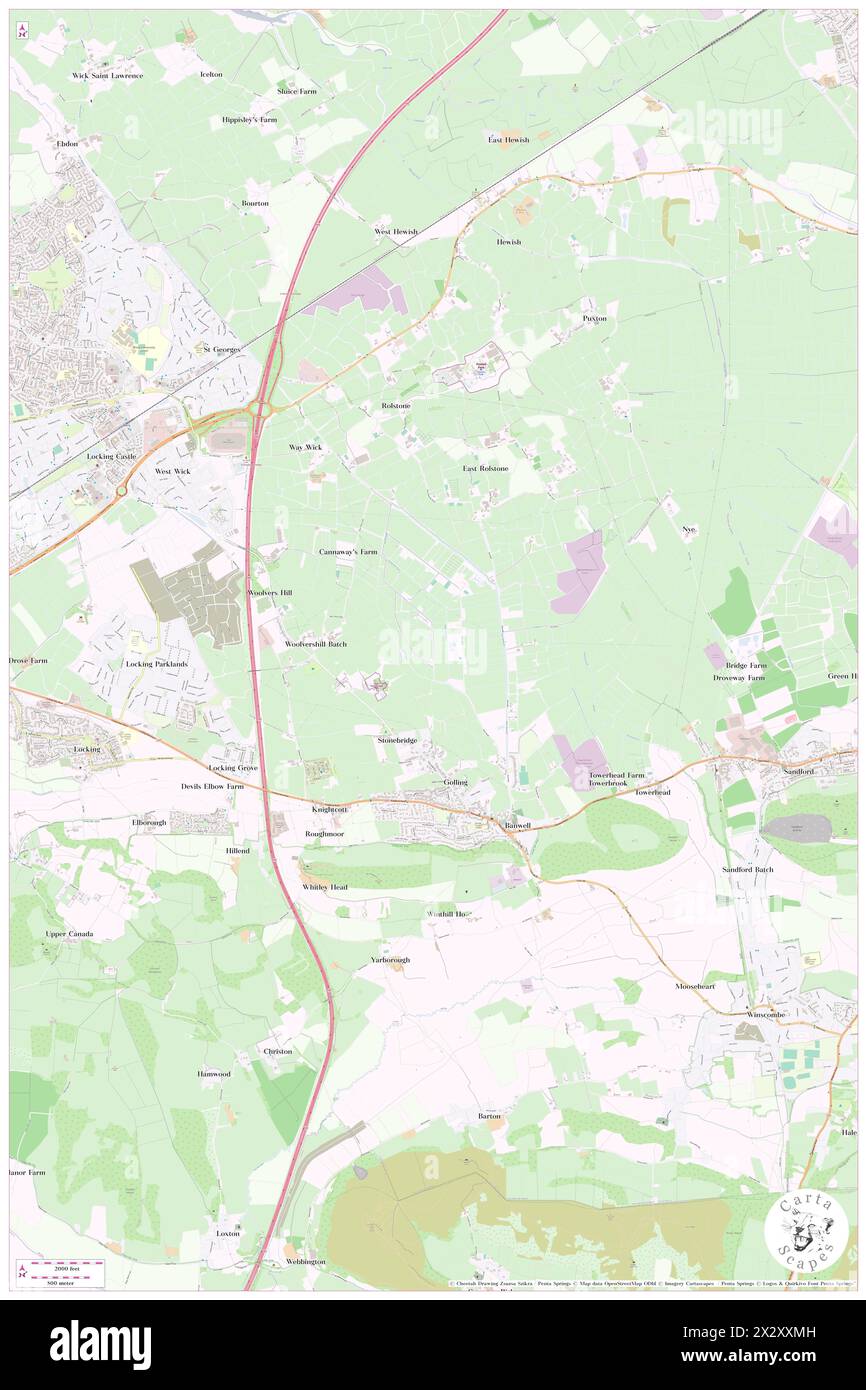 Banwell, North Somerset, GB, United Kingdom, England, N 51 19' 44'', S ...