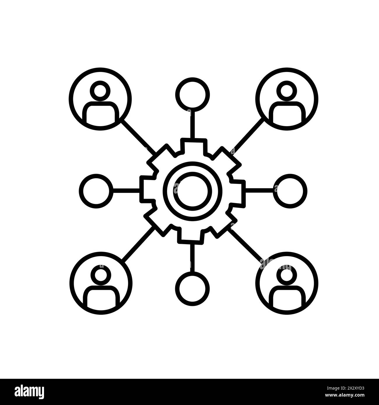 Association Analysis Vector Icon Design Stock Vector Image & Art - Alamy