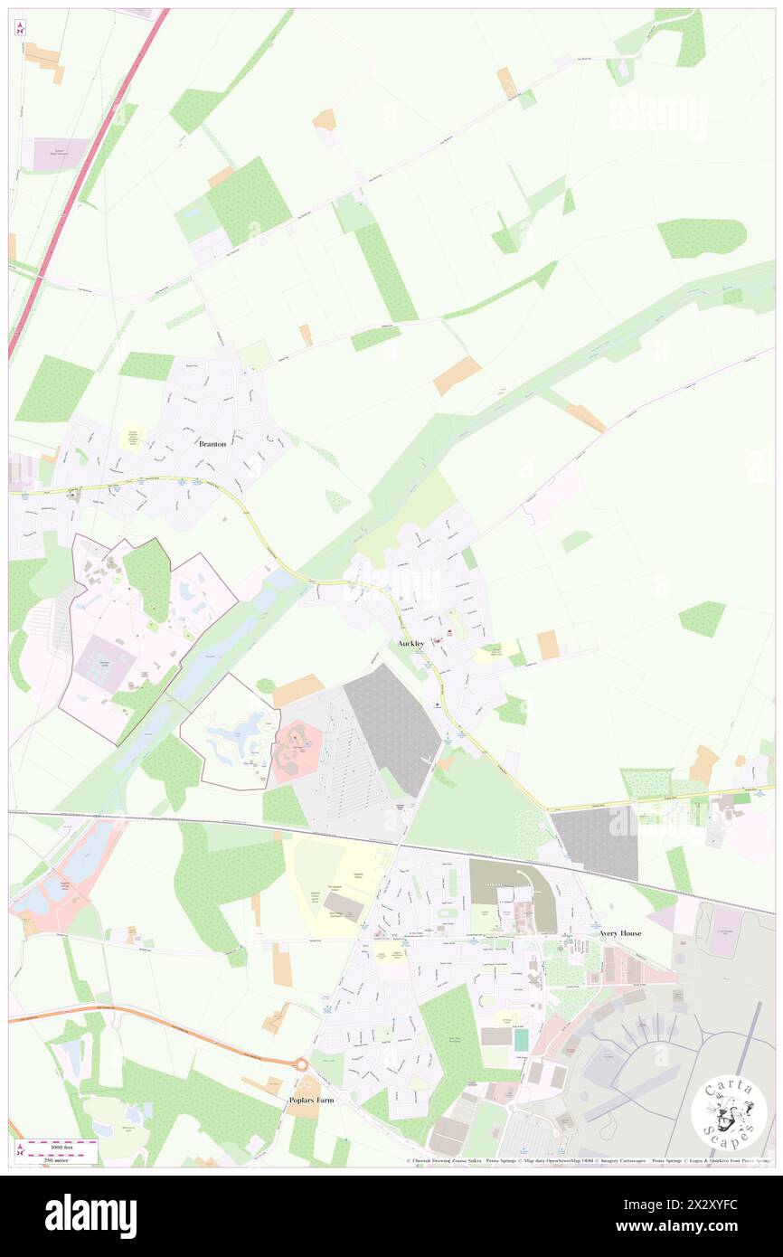 Doncaster map Cut Out Stock Images & Pictures Alamy