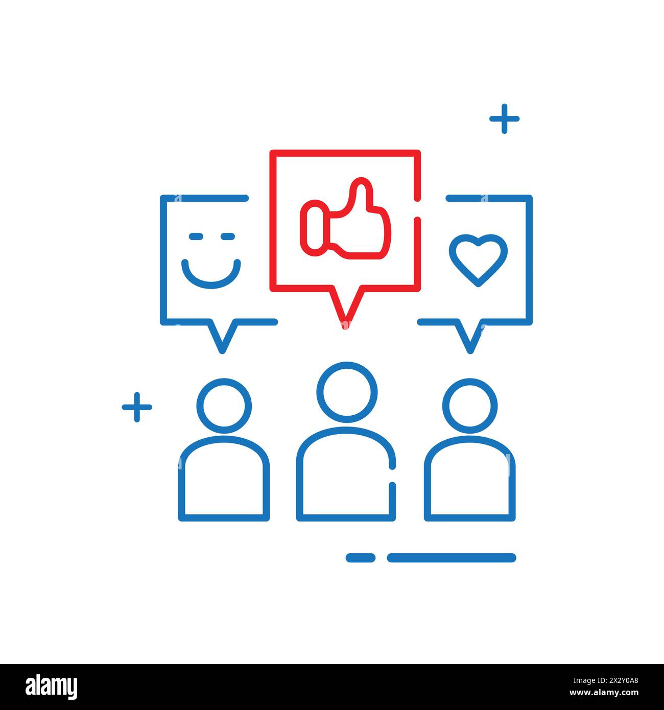 Enhancing User Experience User-Centric Vector Icon Design Stock Vector