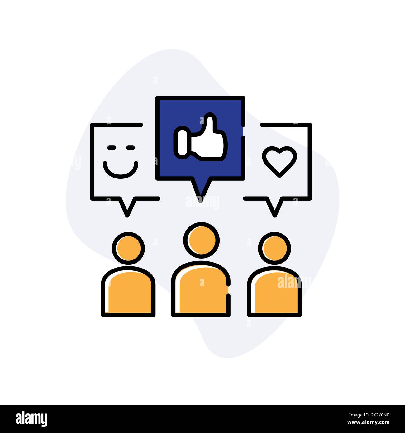 Enhancing User Experience User-Centric Vector Icon Design Stock Vector