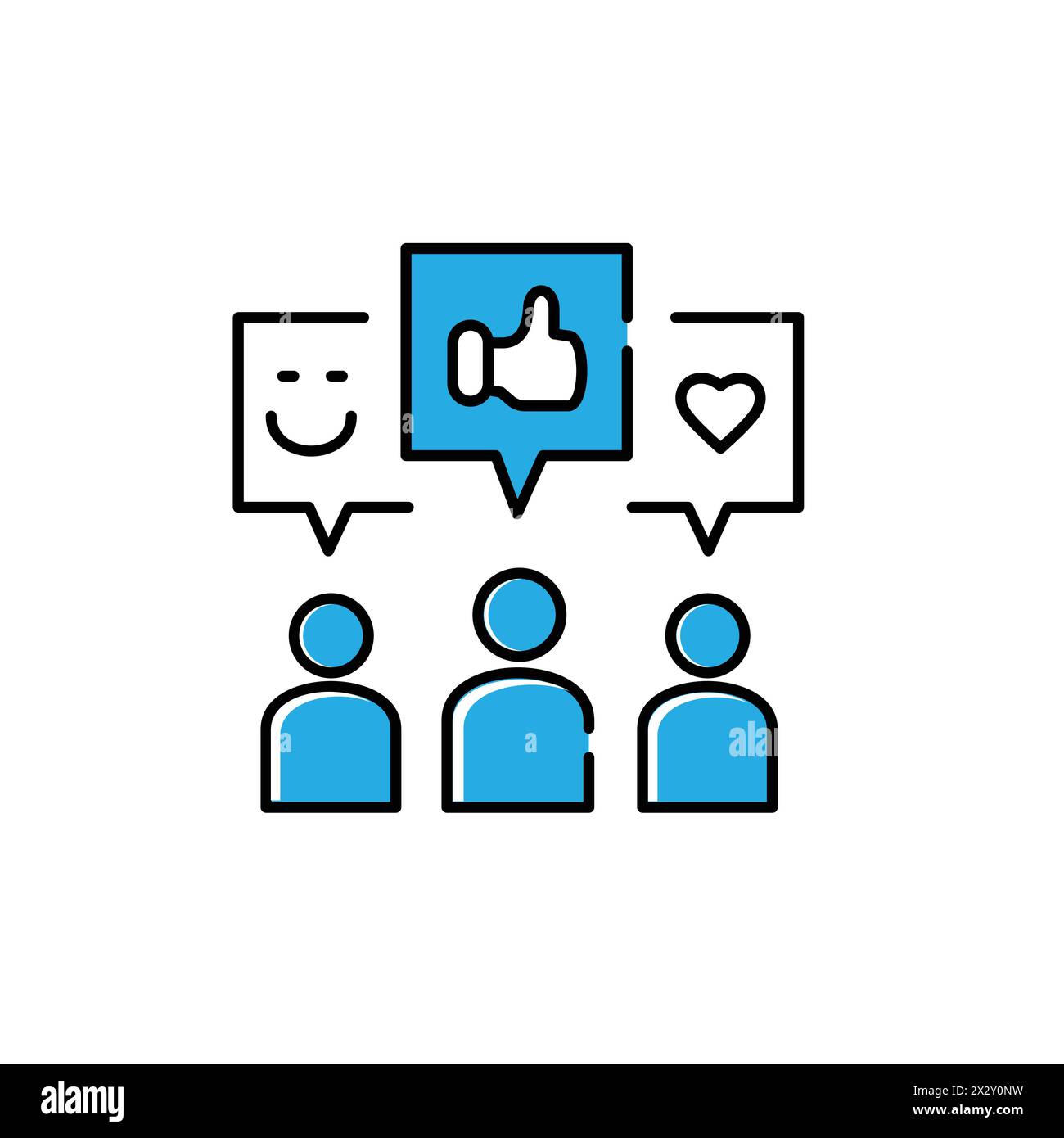 Enhancing User Experience User-Centric Vector Icon Design Stock Vector