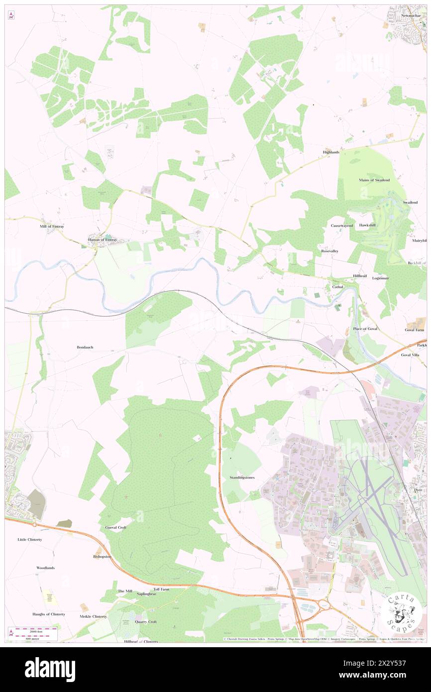 Beidleston, Aberdeen City, GB, United Kingdom, Scotland, N 57 13' 36'', S 2 14' 16'', map, Cartascapes Map published in 2024. Explore Cartascapes, a map revealing Earth's diverse landscapes, cultures, and ecosystems. Journey through time and space, discovering the interconnectedness of our planet's past, present, and future. Stock Photo